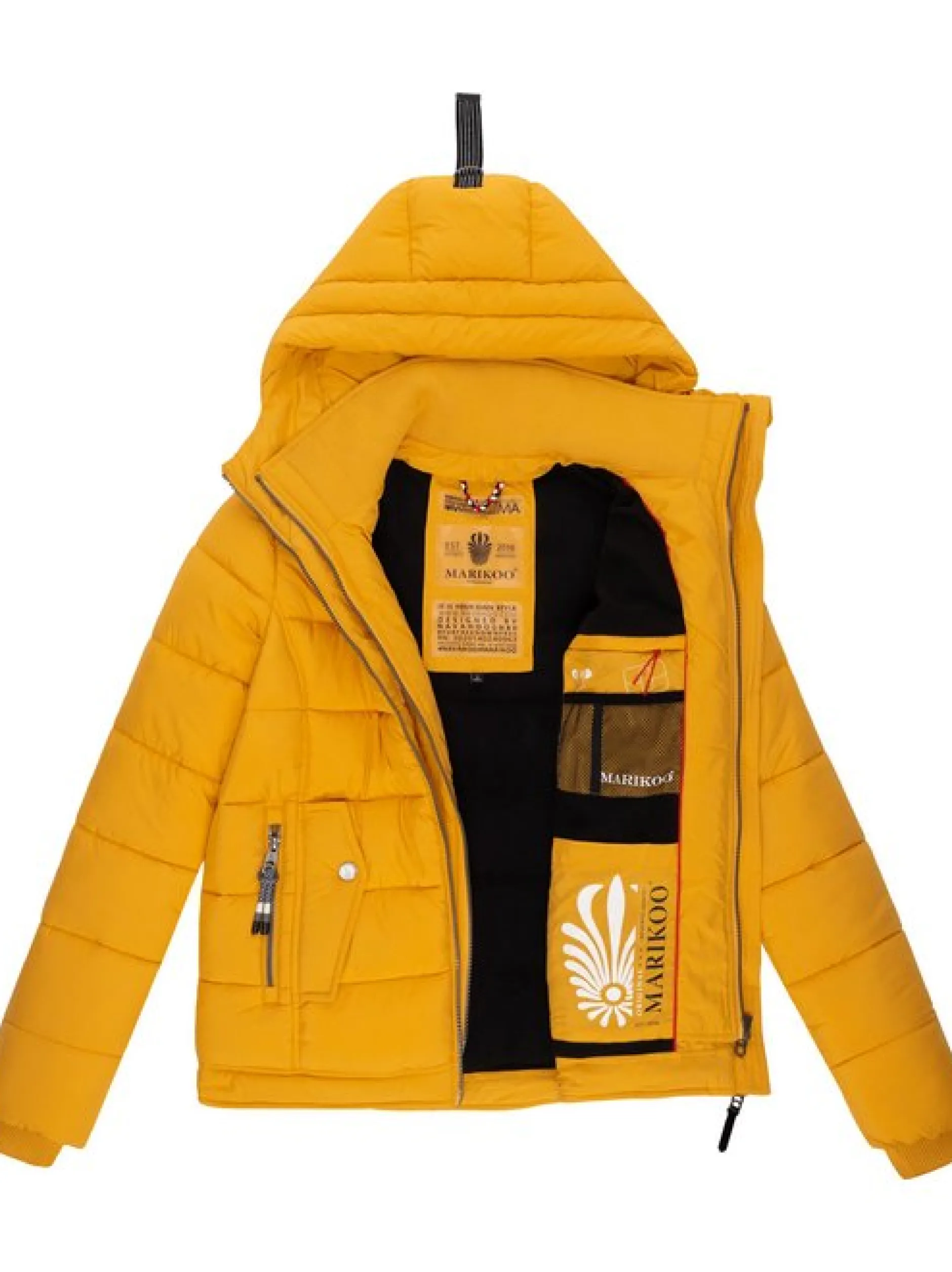 Marikoo Damen Steppjacke - Taisaa Prc in gelb