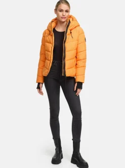 Marikoo Damen Steppjacke - Yukanii XVI in orange