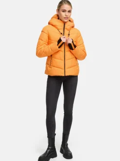 Marikoo Damen Steppjacke - Yukanii XVI in orange