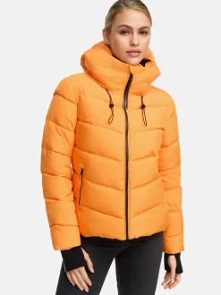 Marikoo Damen Steppjacke - Yukanii XVI in orange