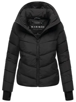 Marikoo Damen Steppjacke - Yukanii XVI in schwarz