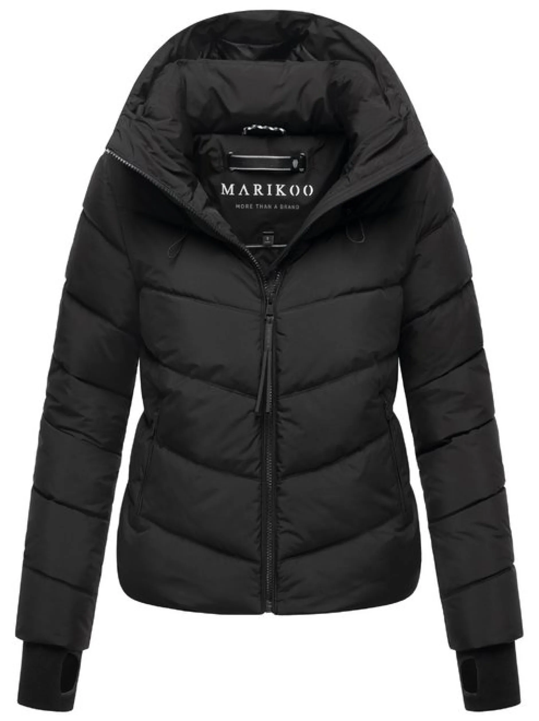 Marikoo Damen Steppjacke - Yukanii XVI in schwarz