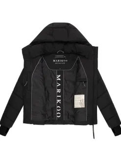 Marikoo Damen Steppjacke - Yukanii XVI in schwarz