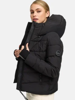 Marikoo Damen Steppjacke - Yukanii XVI in schwarz