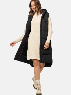 Marikoo Damen Steppweste - Sayorii in schwarz