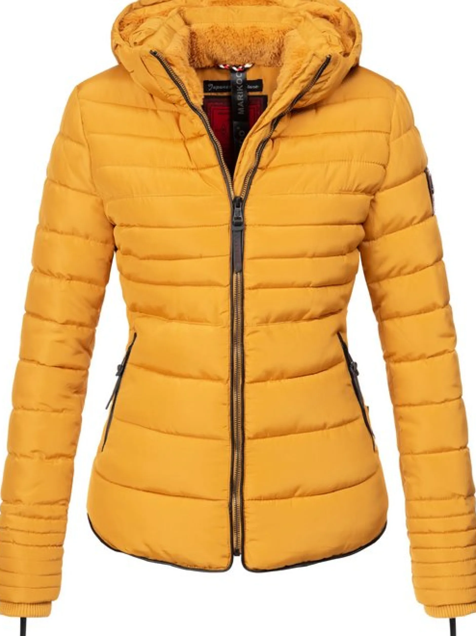 Marikoo Damen Winterjacke - Amber in gelb