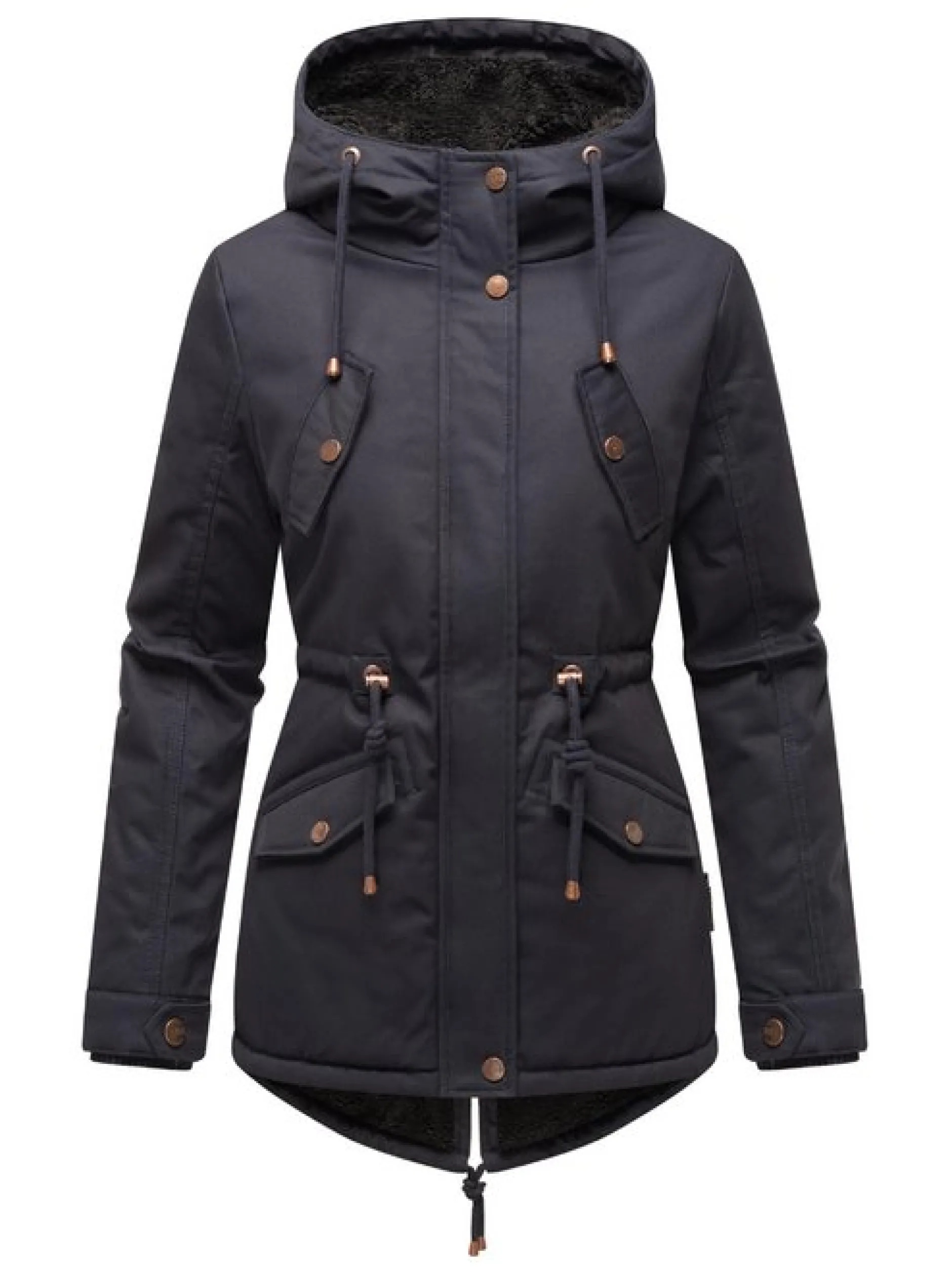 Marikoo Damen Winterjacke - Manolya in blau