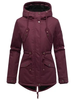 Marikoo Damen Winterjacke - Manolya in bordeaux
