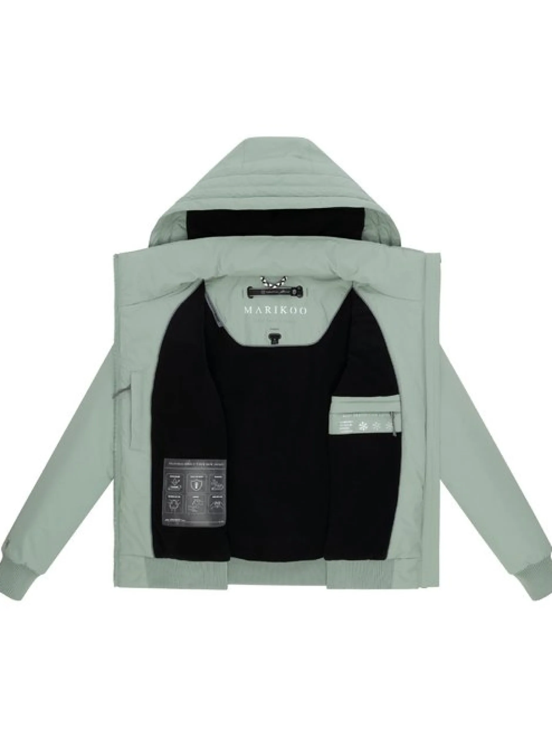 Marikoo Damen Winterjacke - Mooni 16 in mint
