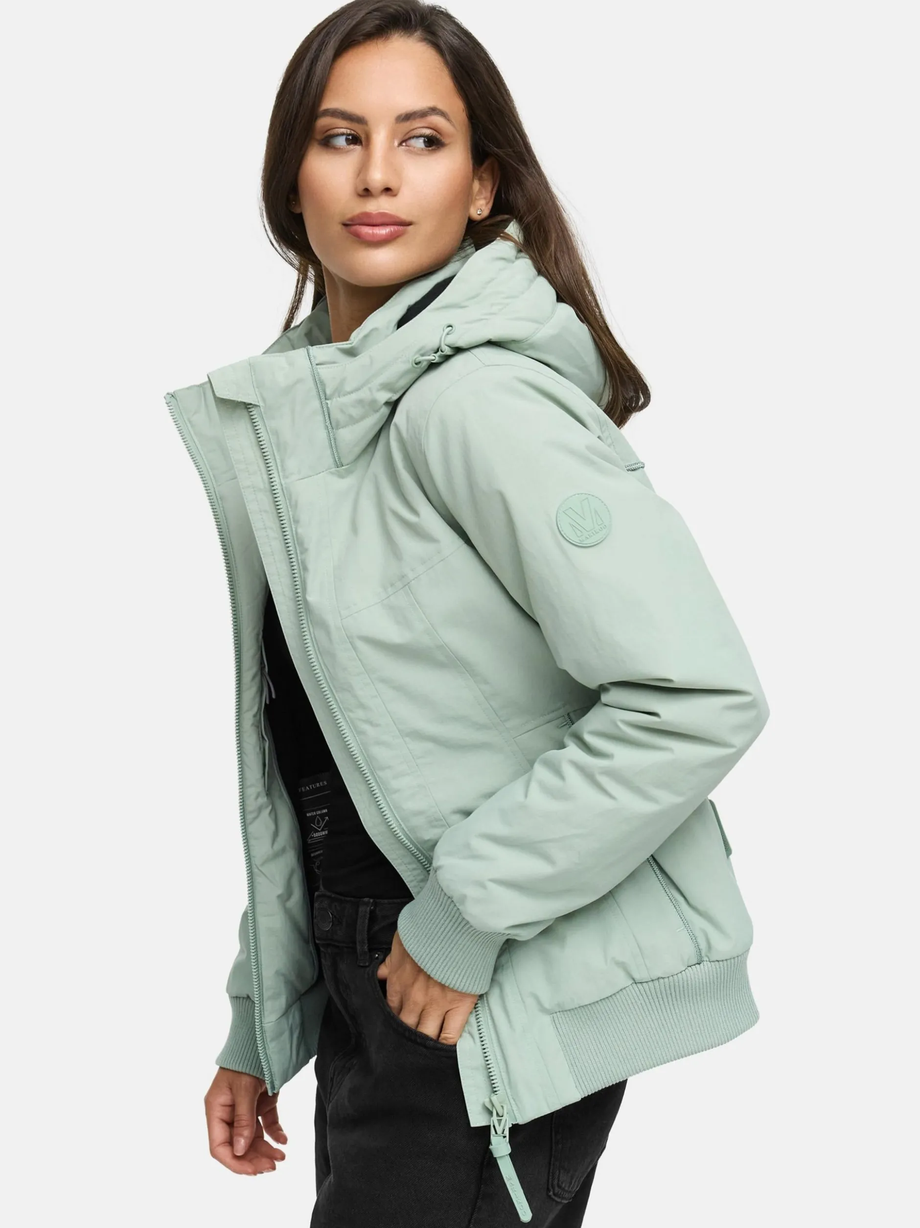 Marikoo Damen Winterjacke - Mooni 16 in mint