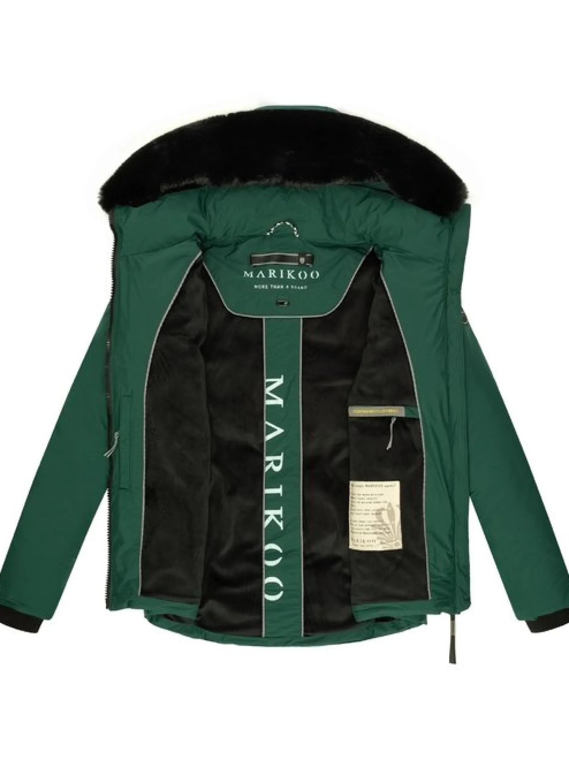 Marikoo Damen Winterjacke - Morinaa XVI in grün
