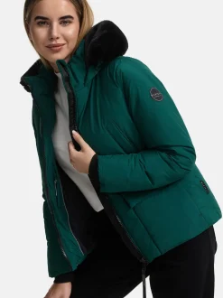 Marikoo Damen Winterjacke - Morinaa XVI in grün