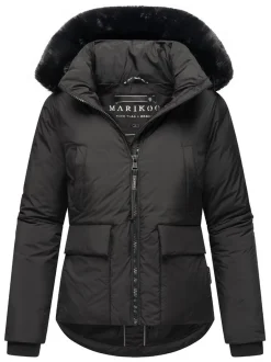 Marikoo Damen Winterjacke - Morinaa XVI in schwarz