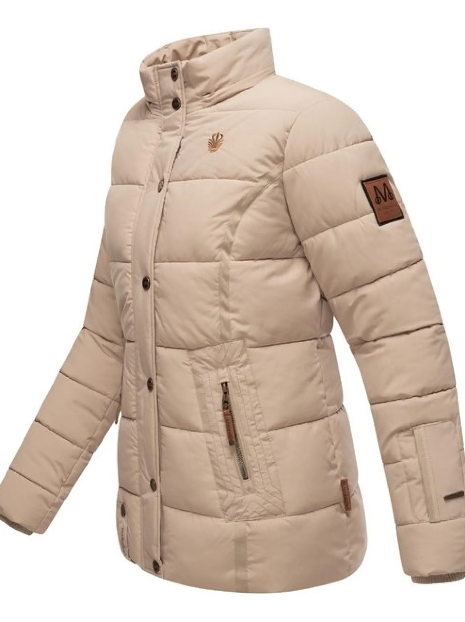 Marikoo Damen Winterjacke - Nekoo in beige