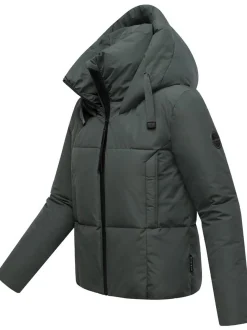 Marikoo Damen Winterjacke - Ninikaa XVI in grün