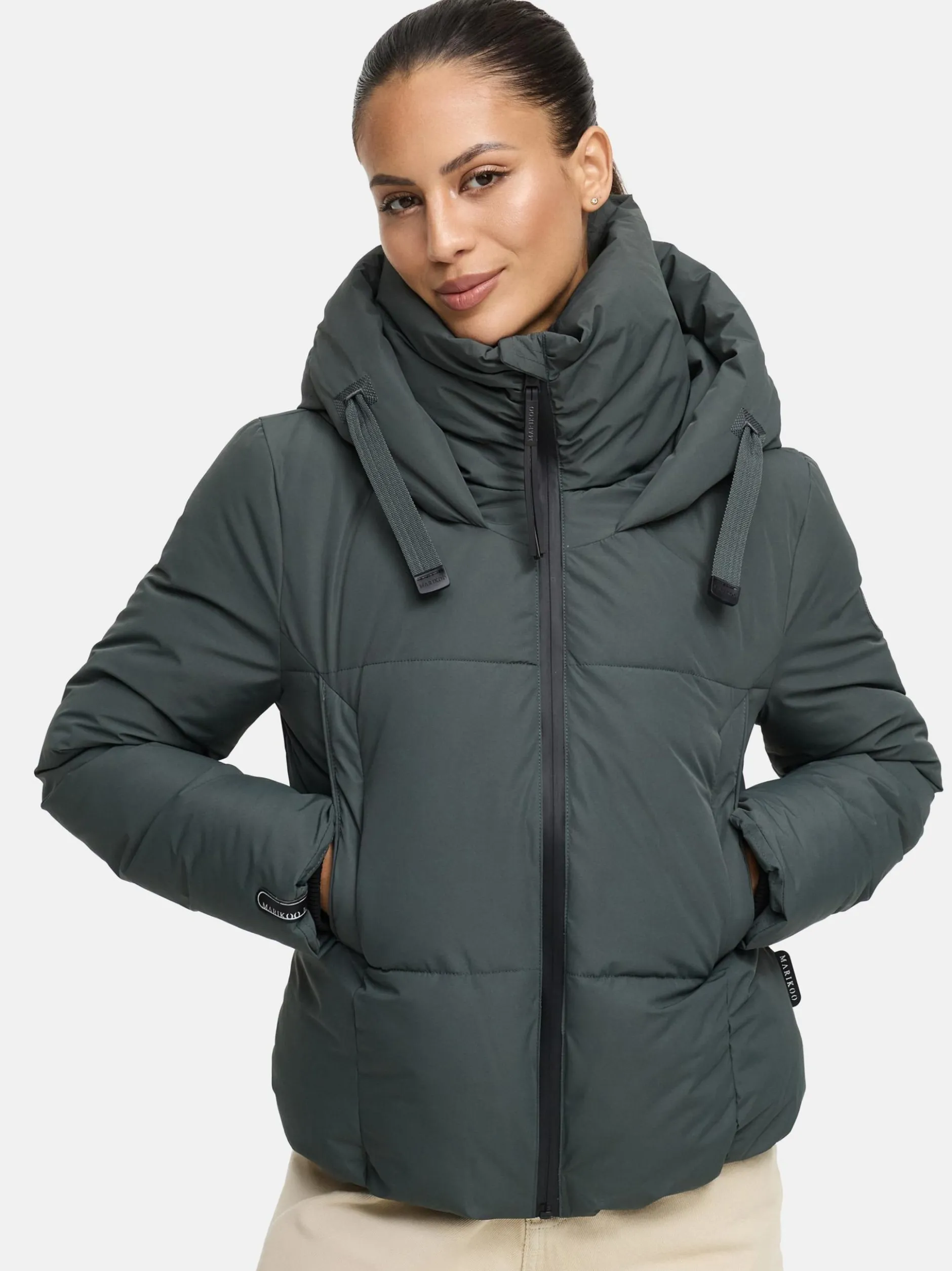 Marikoo Damen Winterjacke - Ninikaa XVI in grün