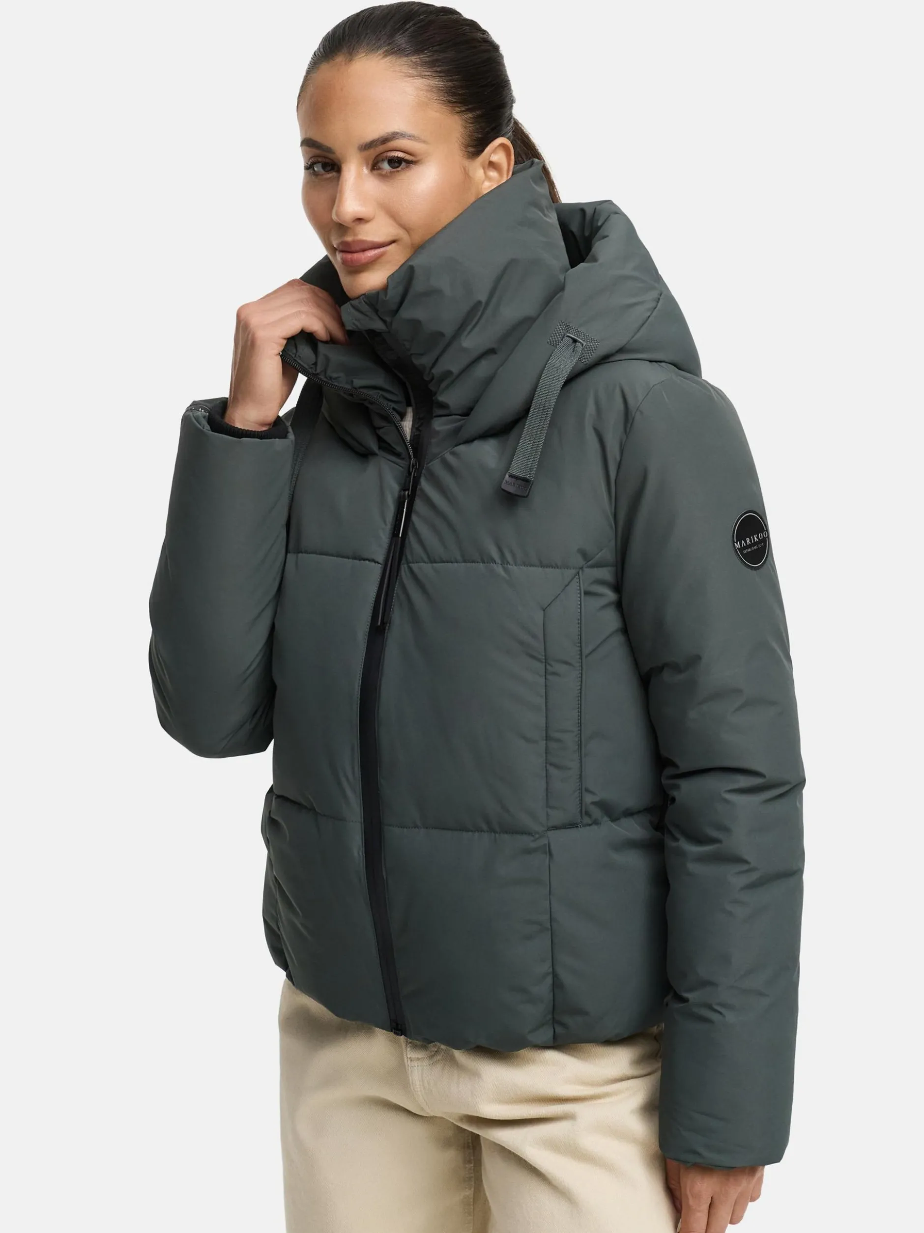 Marikoo Damen Winterjacke - Ninikaa XVI in grün