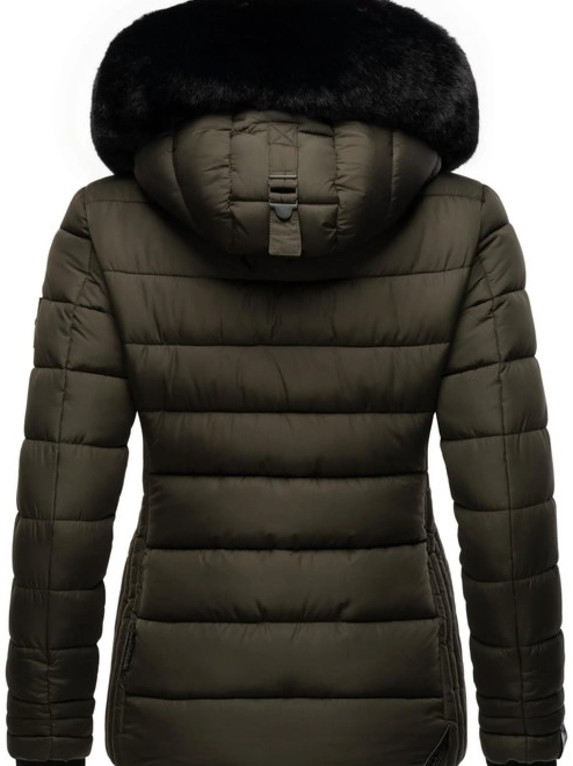 Marikoo Damen Winterjacke - Qesraa in anthrazit