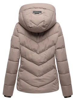 Marikoo Damen Winterjacke - Sahnemausii in taupe