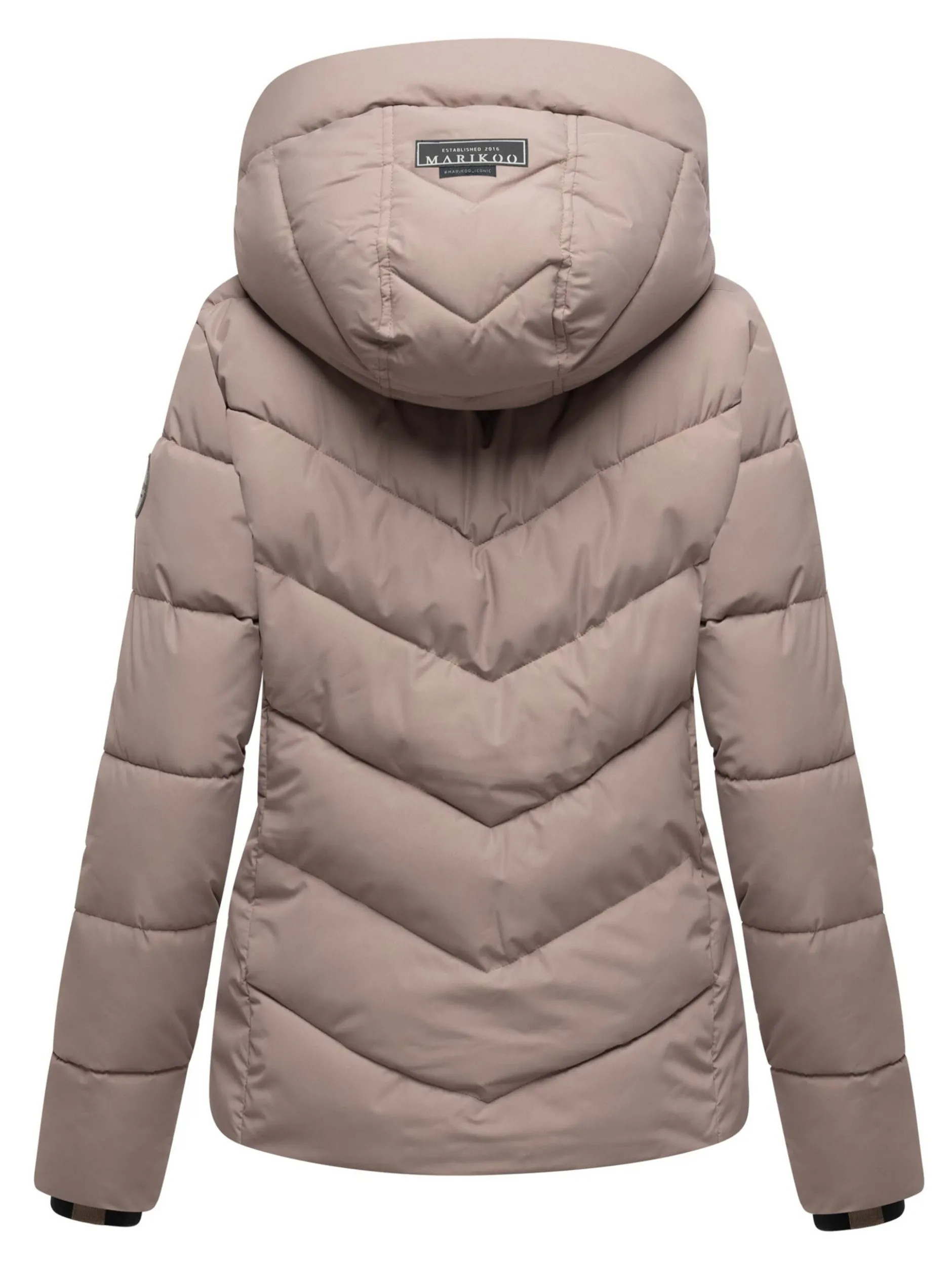 Marikoo Damen Winterjacke - Sahnemausii in taupe
