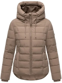 Marikoo Damen Winterjacke - Tayenaa 16 in taupe