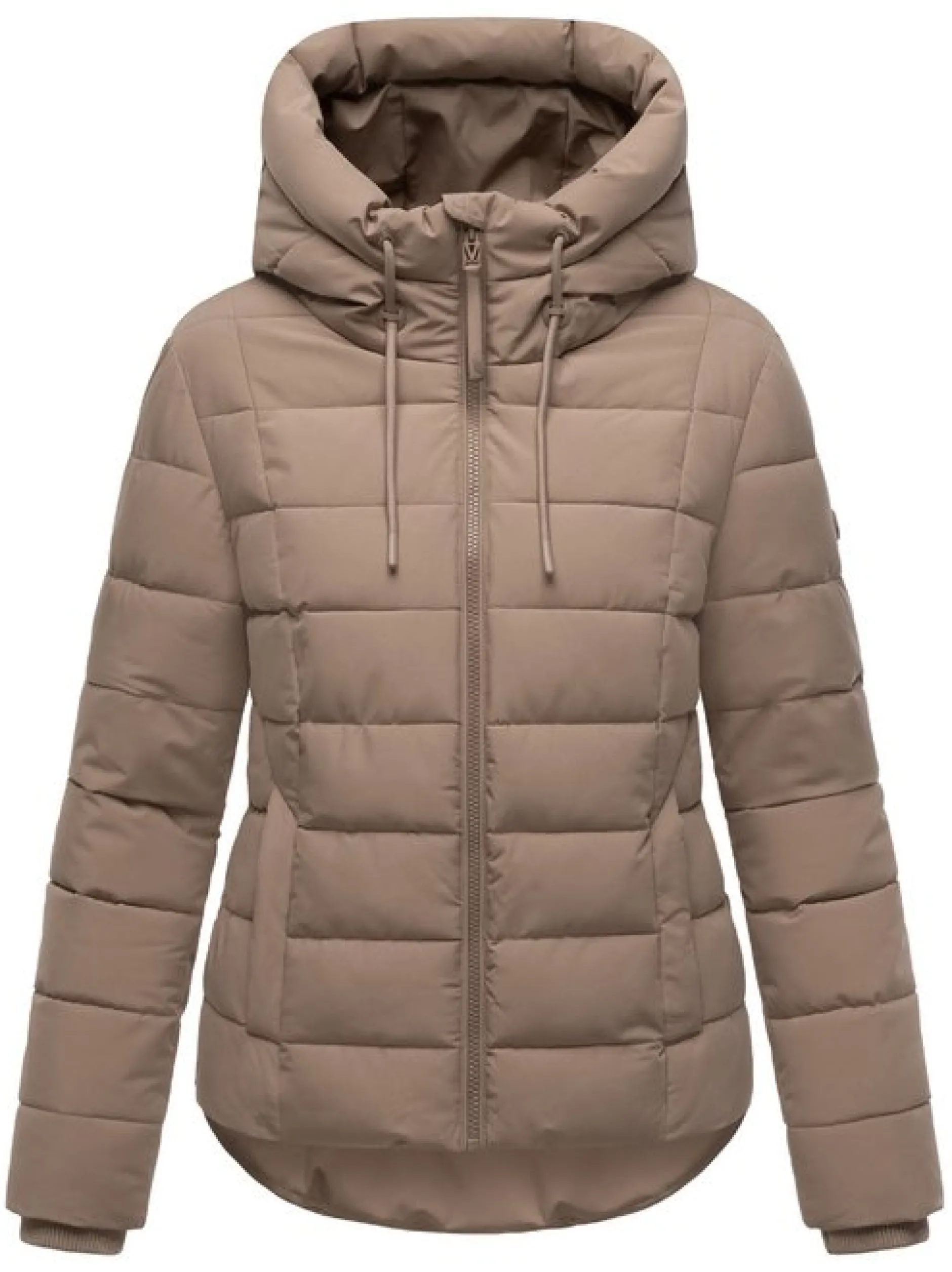 Marikoo Damen Winterjacke - Tayenaa 16 in taupe