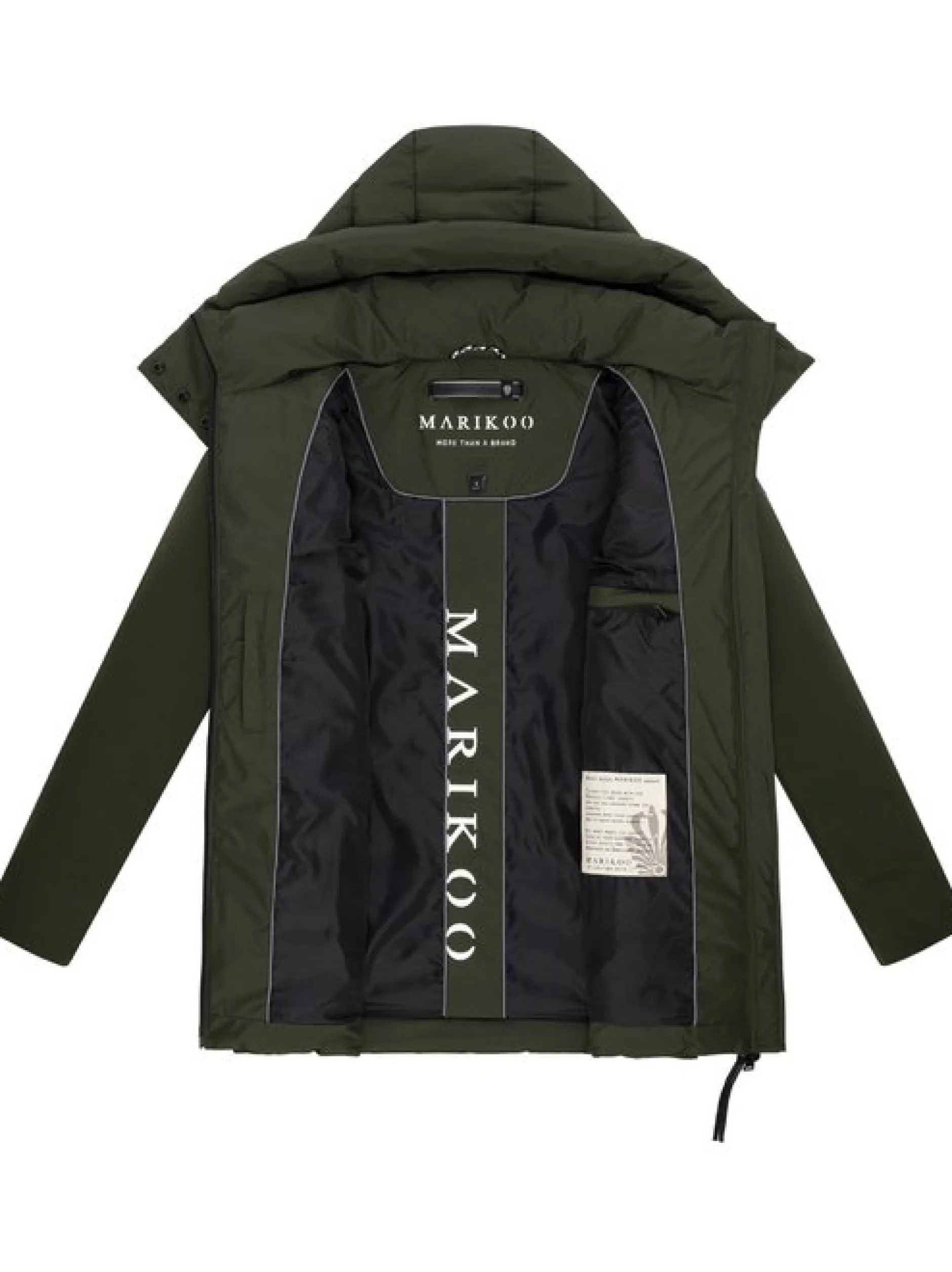 Marikoo Damen Winterjacke - Tivaa XVI in oliv