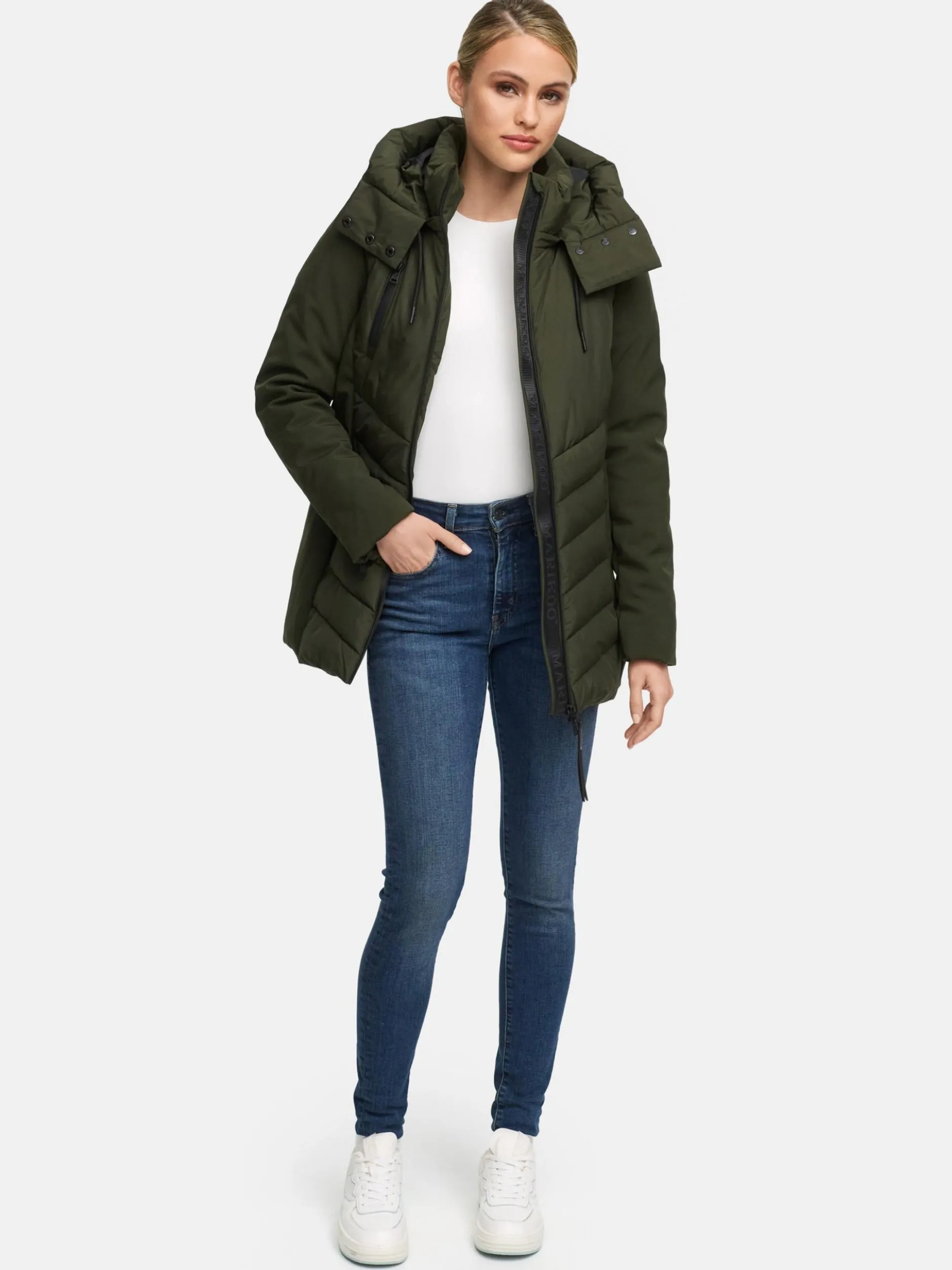 Marikoo Damen Winterjacke - Tivaa XVI in oliv