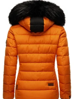 Marikoo Damen Winterjacke - Unique in orange