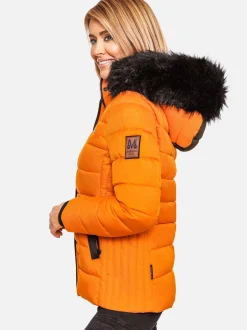 Marikoo Damen Winterjacke - Unique in orange