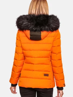 Marikoo Damen Winterjacke - Unique in orange
