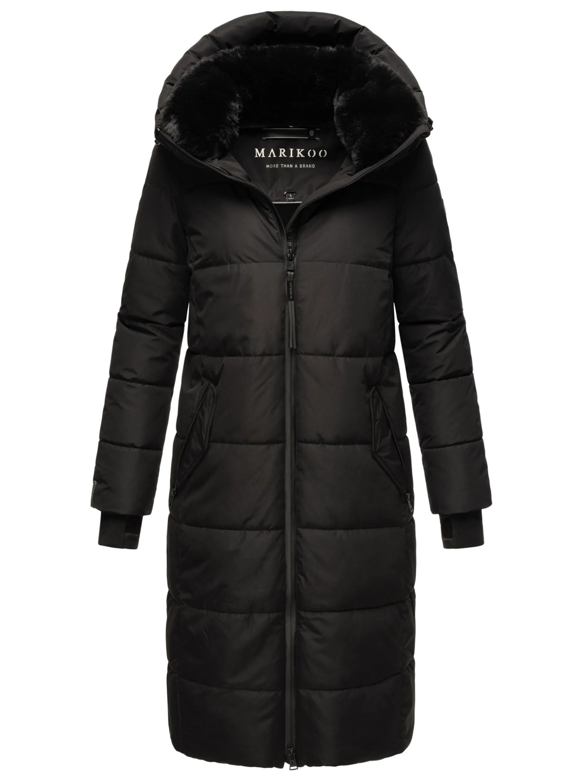 Marikoo Damen Winterjacke - Zuraraa XVI in schwarz