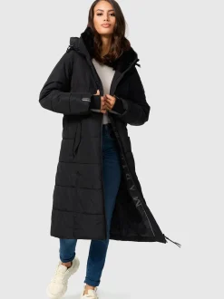 Marikoo Damen Winterjacke - Zuraraa XVI in schwarz