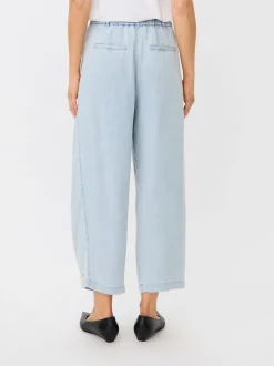 Masai Damen 7/8 Stoffhose in denim
