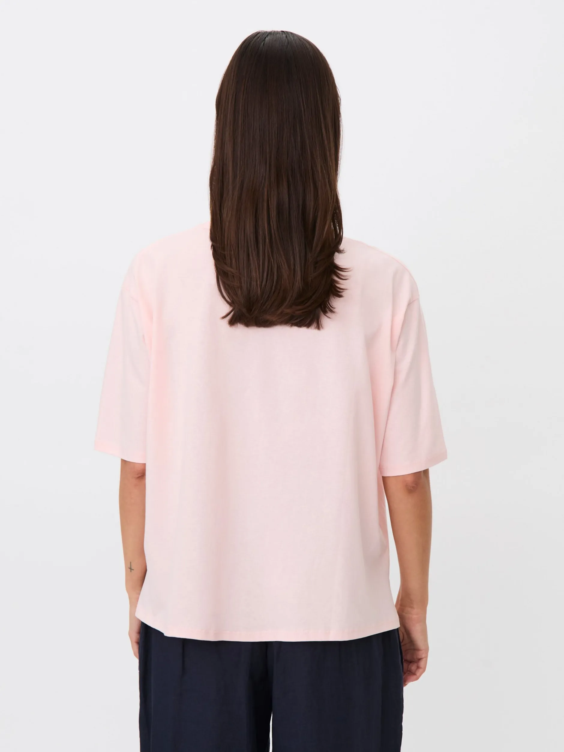 Masai Damen T-Shirt in rosa - Ausschnitt: Rundhals