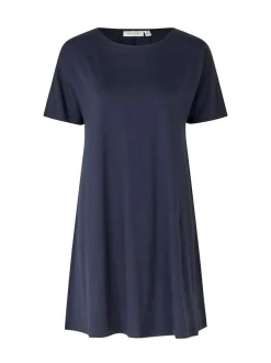 Masai Damen Tunika in marine - Ausschnitt: Rundhals