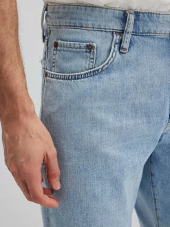 Mavi Herren Jeansshorts - Lucas in bleached
