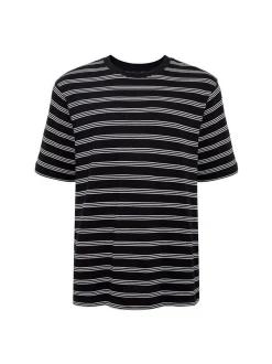Mavi Herren T-Shirt in schwarz weiß - Ärmel: kurzarm