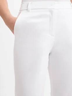 MAX&Co. Damen Röhrenhose - Heller in weiß