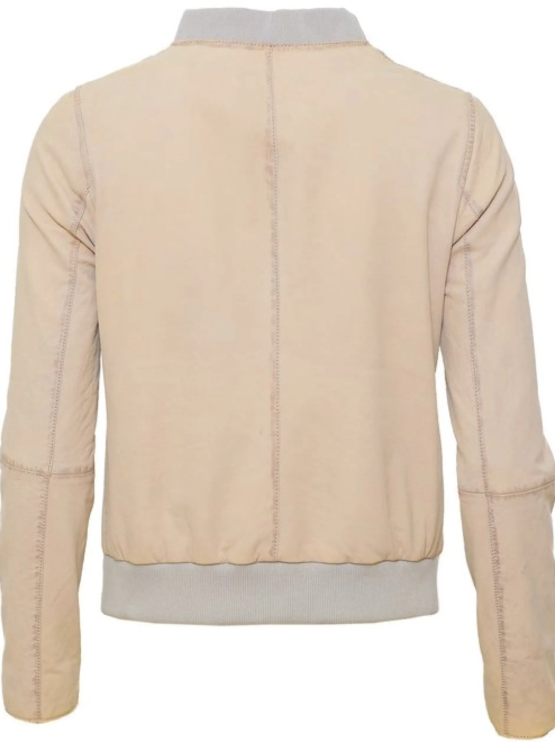 Maze Damen Lederblouson in lila