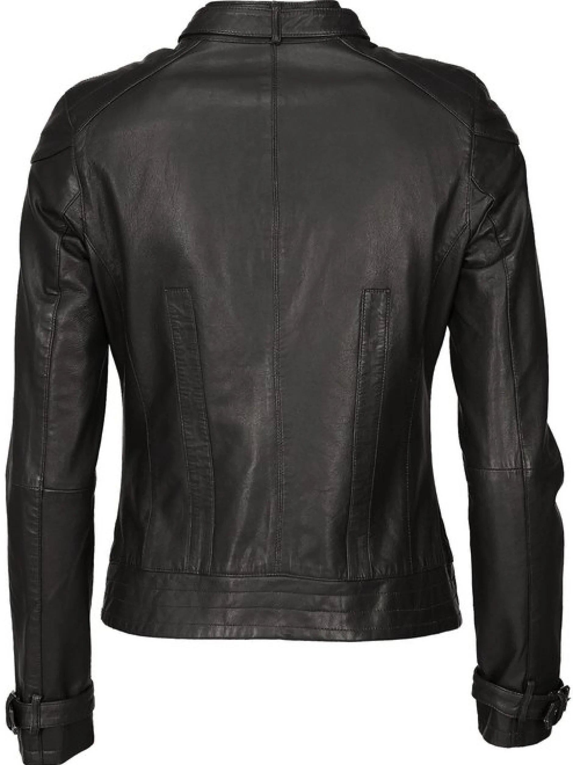 Maze Damen Lederjacke in schwarz