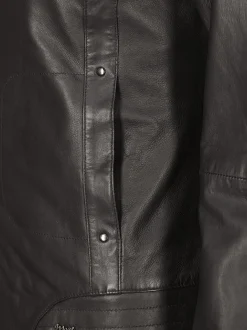 Maze Damen Lederjacke in schwarz