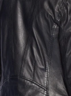 Maze Damen Lederjacke in schwarz