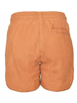 Maze Damen Ledershorts in aprikot