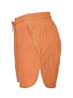 Maze Damen Ledershorts in aprikot
