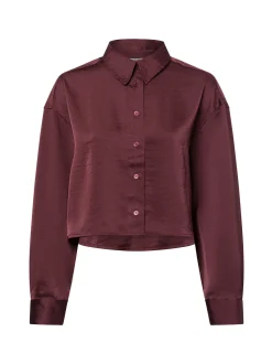mbyM Damen Stretchbluse - Emele in bordeaux