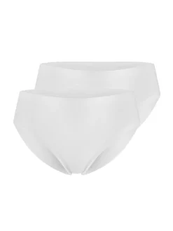 Mey Damen American-Pants - 2er Pack Natural Second Me in weiß