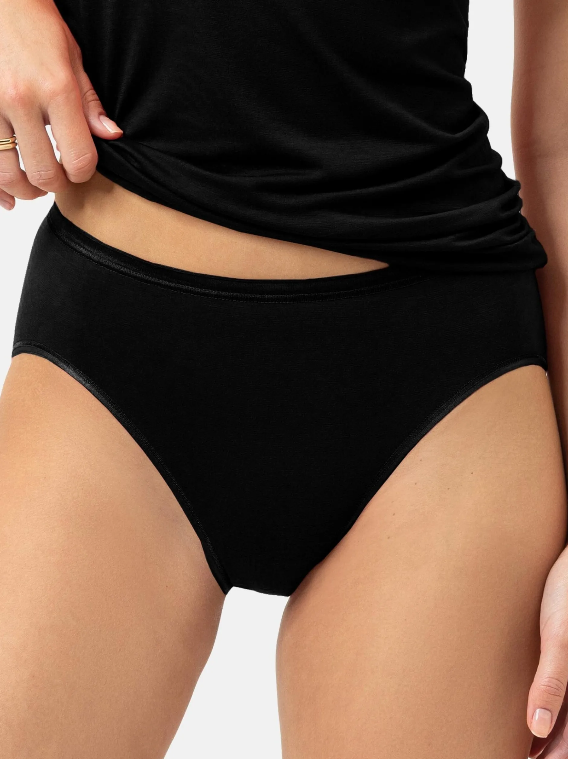 Mey Damen American-Pants im 3er-Pack in mehrfarbig