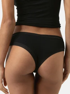 Mey Damen Hipster im 3er-Pack in schwarz