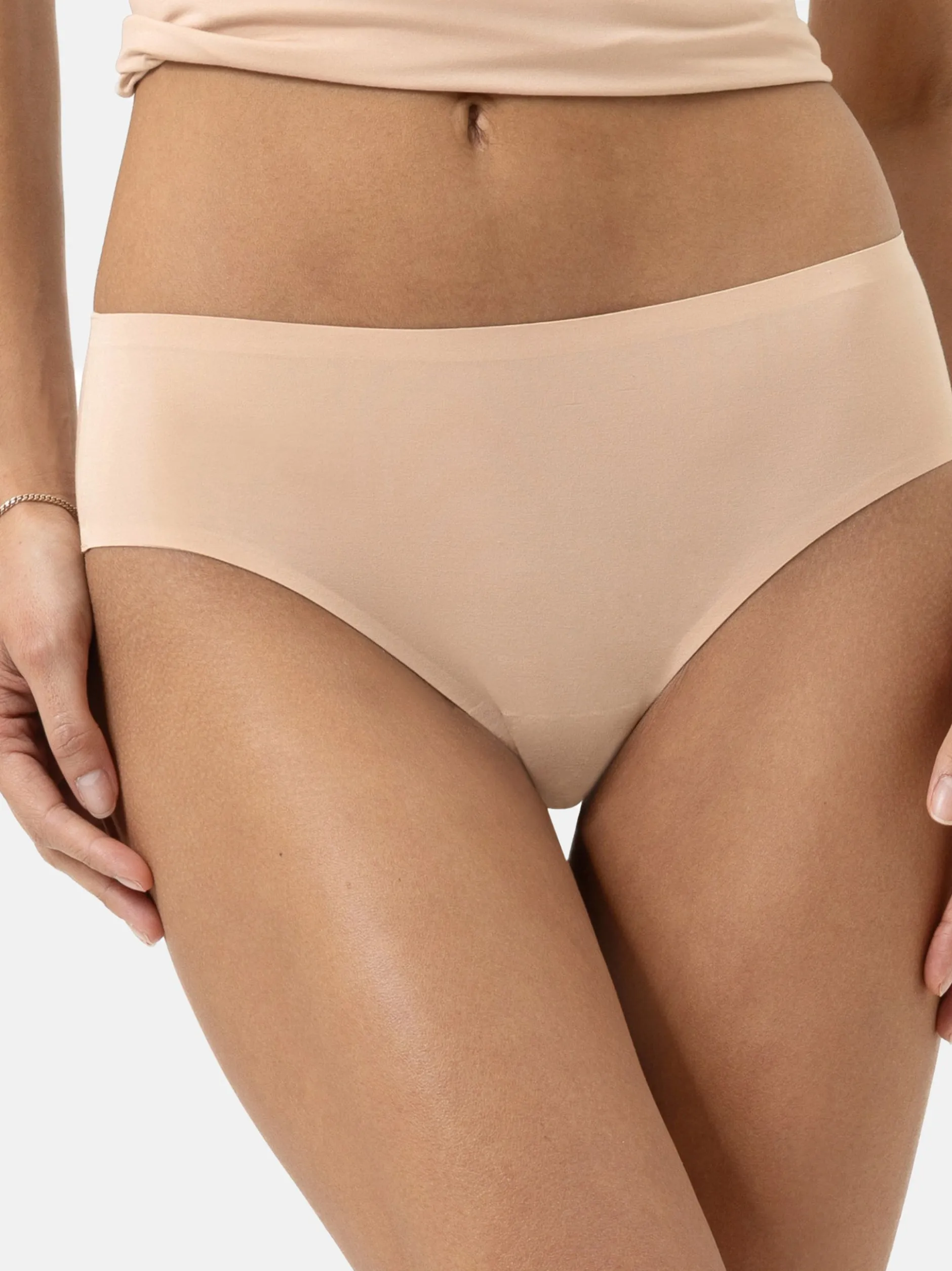 Mey Damen Slip - 3er Pack Simply Better Invisibles in braun